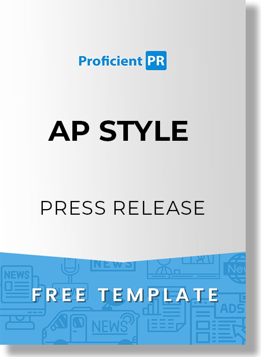 AP Style Press Release Template [Sample, Example + Free Download]