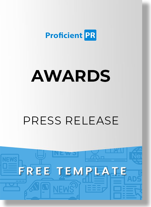 Awards Press Release Template [Sample, Example + Free Download]