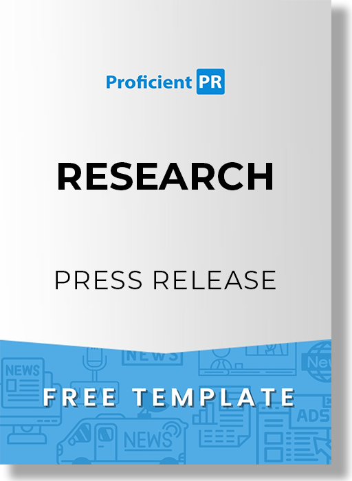 Research Press Release Template [Sample, Example + Free Download]