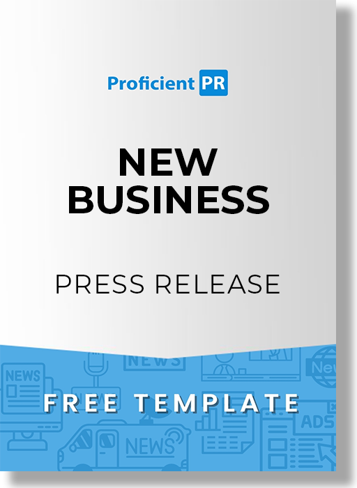 New Business Press Release Template [Sample, Example + Free Download]
